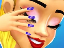 Virtual Art Salon: 3D Makeup & Nail Design Game