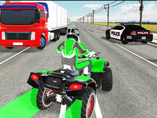 ATV Highway Rush 3D - Off-Road Racing Game
