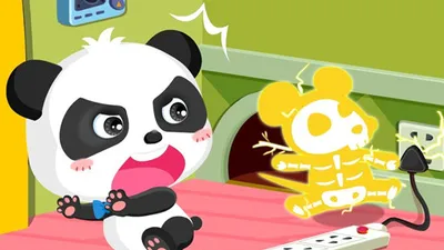 Baby Panda Safety Game
