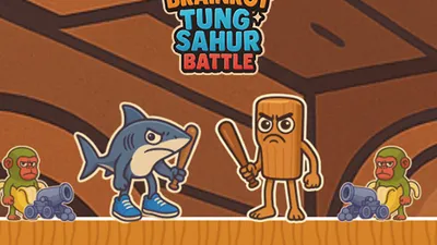 Brainrot Tung Sahur Battle