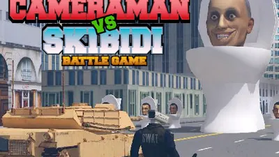 Cameraman vs Skibidi: Epic Toilet Monster Battle Game