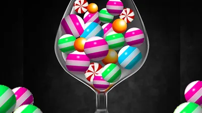 Candy Glass 3D Challenge: Sweet Physics Puzzle Game