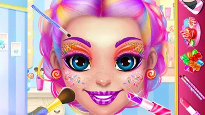 Candy Makeup Fashion Girl: Design Sweet Styles & Beauty Looks