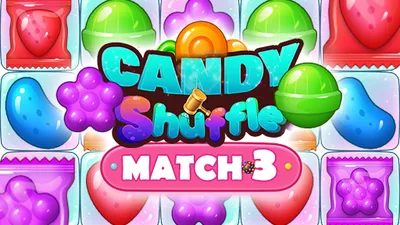 Candy Shuffle Match-3: Sweet Puzzle Adventure