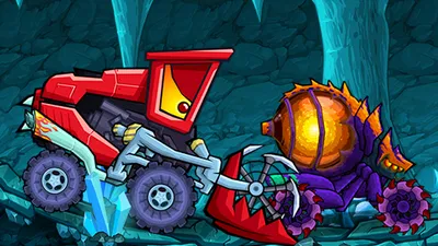 Car Eats Car: Dungeon Rush - Monster Car Racing Adventure
