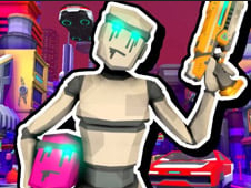 Cyberpunk Future Ops - Stickman Action Game