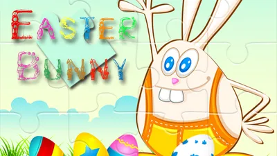 Easter Bunny Jigsaw Fun