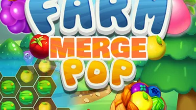 Farm Merge Pop: Relaxing Merge Puzzle Adventure