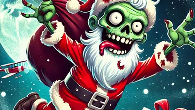 Flappy Zombie Santa Adventure