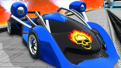 Fly Car Stunt 5: Space Racing