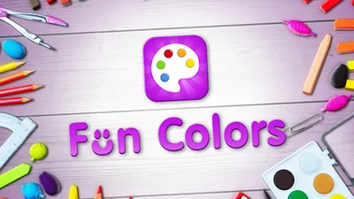 Fun Colors: Creative Kids Art Book | Coloring & Drawing Game