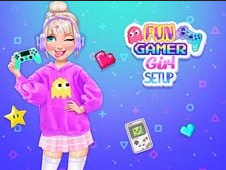 Fun GamerGirl Setup - 3D Customization Game