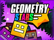 Geometry Star Dash: Multiplayer Rhythm Arcade Game