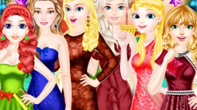 Girls Christmas Ball - Dress Up & Makeover Game