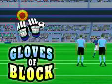 Gloves of Block Soccer