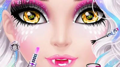 Halloween Makeup Master: Spooky Salon Fun
