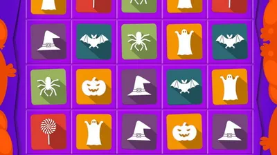 Halloween Scary Connection: Spooky Tile Match