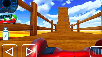 Hover Stunt Master: Extreme Hill Climb Stunt Racing