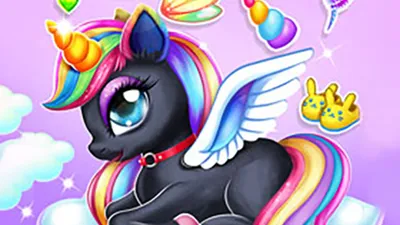 Kids Unicorn Dress Up: Magical Fashion Game - Design Your Own Pony