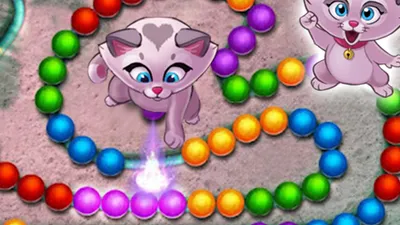 Kitty Marbles: Color Match Shooter
