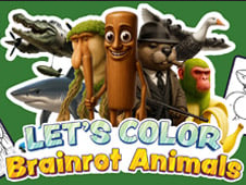 Brainrot Animal Coloring