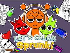 Sprunki Coloring Fun