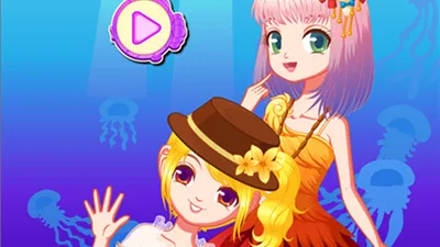 Mermaid Sisters: Dress Up Salon