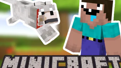 Minicraft: Steve & Wolf Duo