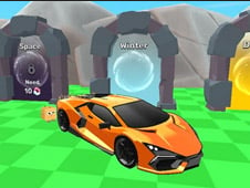 Obby Car Challenge - Racing Obstacle Course Game