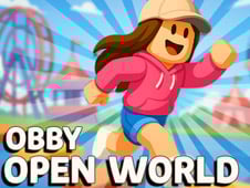 Obby Open World Adventure Game - Parkour, Explore, Build & Race
