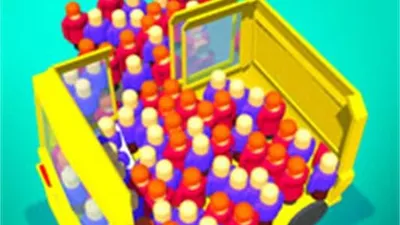 Overloaded Bus 3D – Squeeze & Puzzle Fun