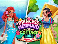 Royal Fashion Showdown: Princess vs Mermaid