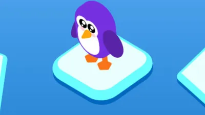 Purple Penguin: Survival Arcade Game