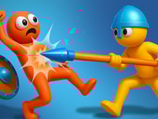 Ragdoll Spear Arena Battle - Fun Physics Fighting Game