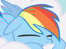 Rainbow Dash Cloud Flight