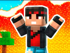 Robby vs Lava Tsunami - Parkour Running Game