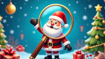Scroll and Spot Holiday Puzzle Game