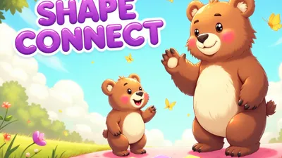 Shape Connect: Teddy Puzzle