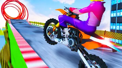 Skyline Bike Rush: Sky City Challenge - Unleash Your Inner Daredevil!
