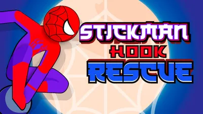 Spiderman Hook Rescue: Web-Slinging Hero Game
