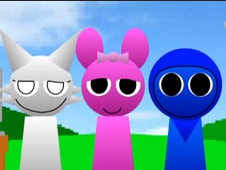 Sprunki Retro Remix - 3D Platform Game