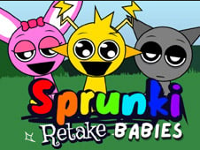 Sprunki Babies Remix - Rhythm Clicker Game