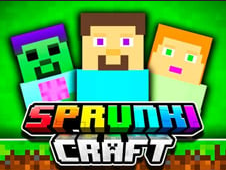 Sprunki Block Adventure - Build & Explore