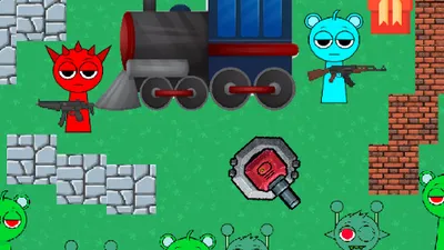 Sprunki Zombie Rails