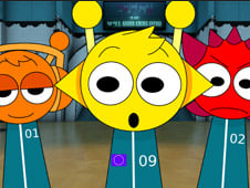 Sprunki Squid Remix - Rhythm Game