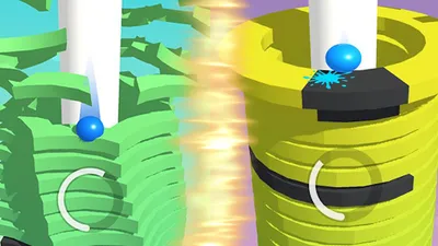 Stack Ball Helix: Smash, Drop, Conquer!