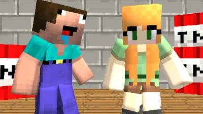 Steve vs Alex TNT Battle