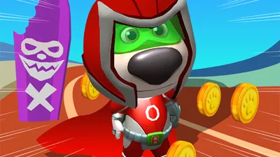 Super Dog Dash Hero – City Adventure Run