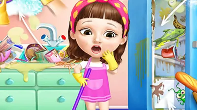 Sweet Baby Girl: Summer Cleaning Fun - House Makeover Game