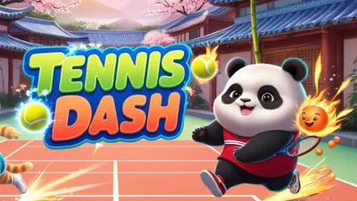Tennis Dash: Cat Champion